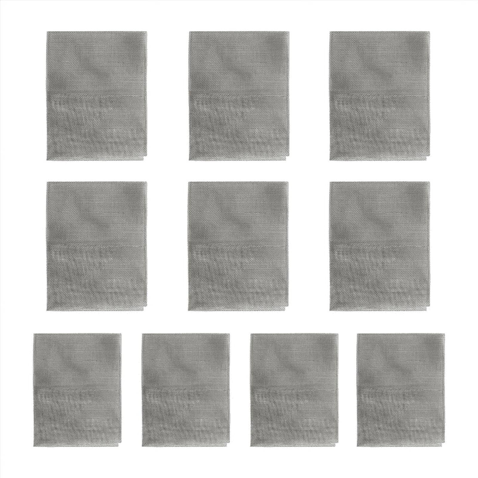 10Pieces Plastic Welding Mesh Reinforcing Stainless Steel Wire Screen ...