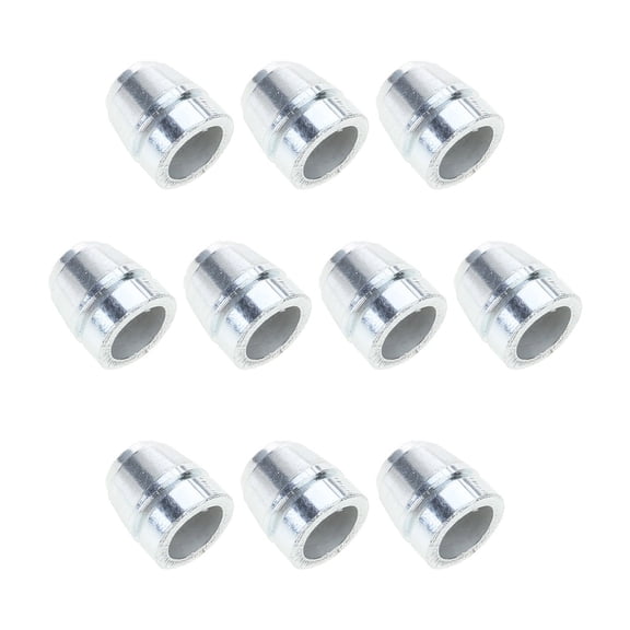 10Pieces Safety Round Handle Wedges Hammer Splitting Wedges Hand Metal Round Steel for Hammer Sledge