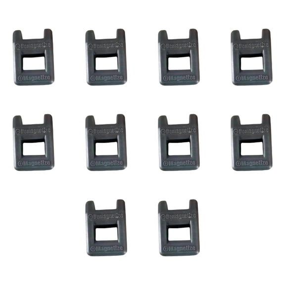 10Pieces Screwdriver Magnetizer Compact Portable Demagnetizer for Easy Use In Home Repairs and Electronic Maintenance