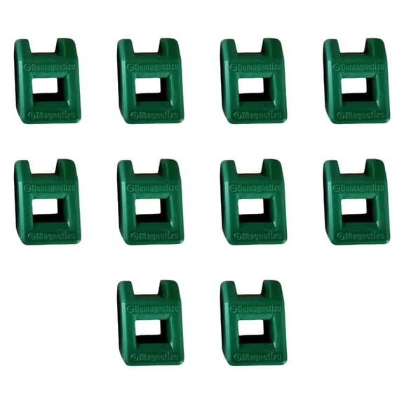 10Pieces Screwdriver Magnetizer Compact Portable Demagnetizer for Easy Use In Home Repairs and Electronic Maintenance