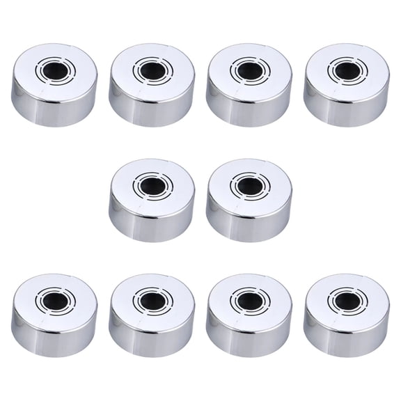 10Pieces Shower Fixture Concealer Caps Split Designs Structure Bathroom Pipe Covers Easy Maintenance Sturdy ABS