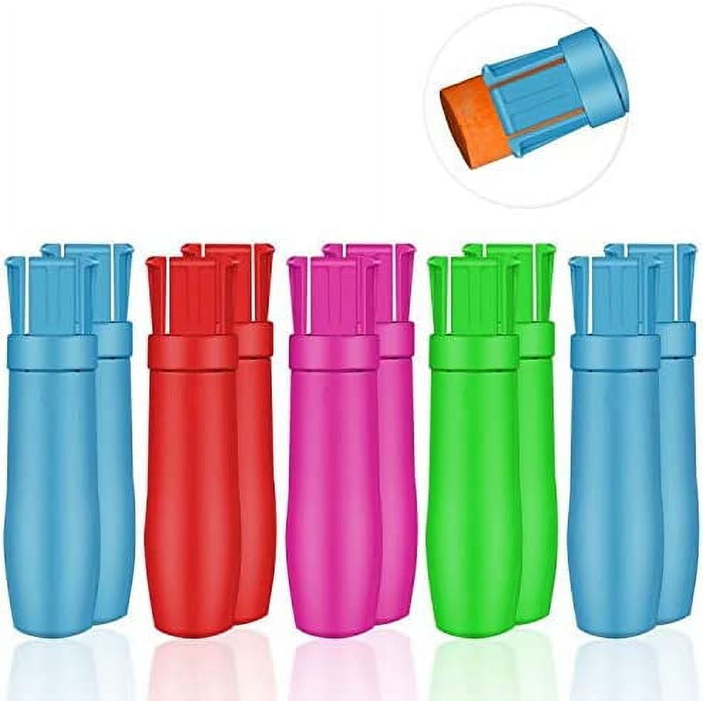 10Pieces Sidewalk Chalk Holder Plastic Chalk Holders for Kids