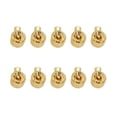 thumbnail image 1 of 10Pieces Spacer Beads Jewelry Making Supplies Stoppers Bead Easy Threading Beads Jewelry Crafting Beads Alloy Texture, 1 of 9