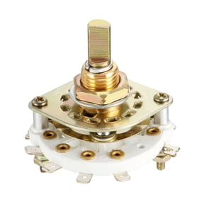 10Pin 2P4T 2 Pole 4 Position Selectable 1 Deck Band Selector Rotary Switch