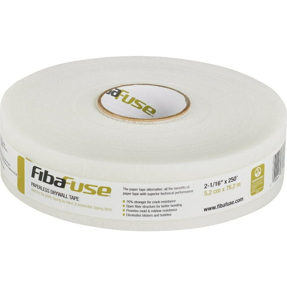 FibaFuse 2-1/16 In. X 250 Ft. Paperless Drywall Tape FDW8652-U