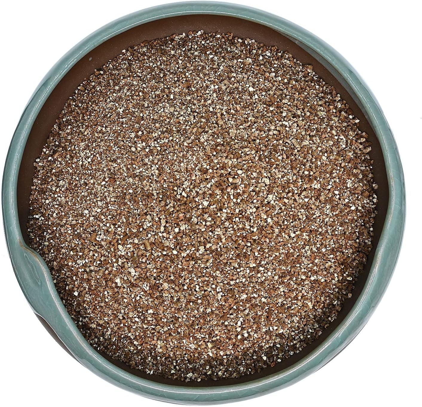 10QT Horticultural Vermiculite Bulk, Organic Vermiculite for Plants, Course Grade Vermiculite for Gardening, for houseplants, for Mushrooms, to Maintain Soil Moisture and Plant Growth(2-4mm)