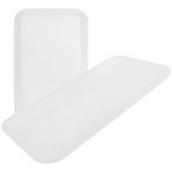 10SW(100PCS), 10S White Foam Meat Trays