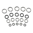 10Sets 1/2" 3/8" Impact Wrench Retaining Ring Clip With ORing