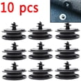 thumbnail image 1 of 10Sets Universal Black Car Floor Mat Clips Carpet Retainer Fixing Holders Grips, 1 of 7