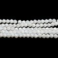 10Strand Opaque Solid Color Electroplate Glass Beads Strands Bicone ...
