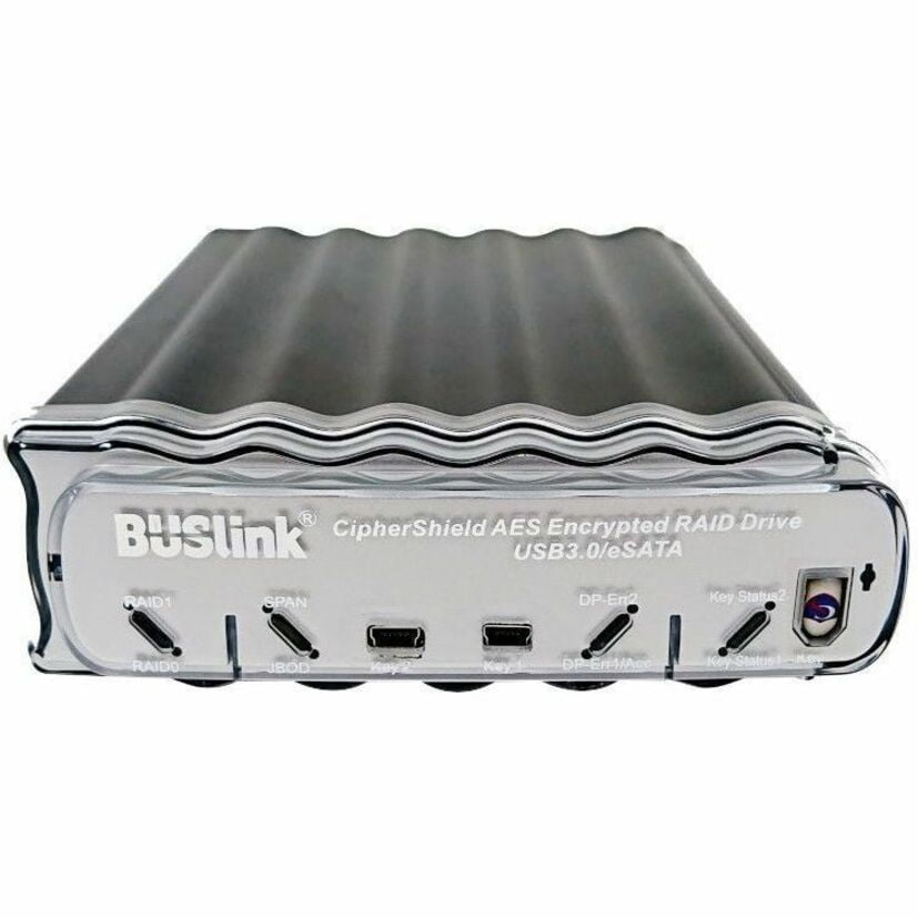 10TB DUAL KEYS 512-BIT AES FIPS 140-2 USB 3.0 ESATA ENCRYPTED