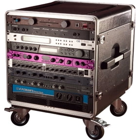 10U Rack Base w/ casters, for Console Audio Racks