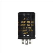 10UF/16UF/20UF/32UF/50UF/100UF 500V Electrolytic Capacitor For Industrial Power Supplies Wide Capacitance Electronics