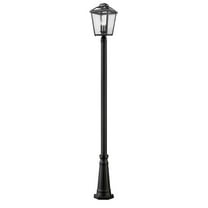 10W 1 Led Outdoor Wall Mount In Modern Style 11.25 Inches Wide By 11.25 Inches High-Silver Finish Z-Lite 573B-Sl-Led