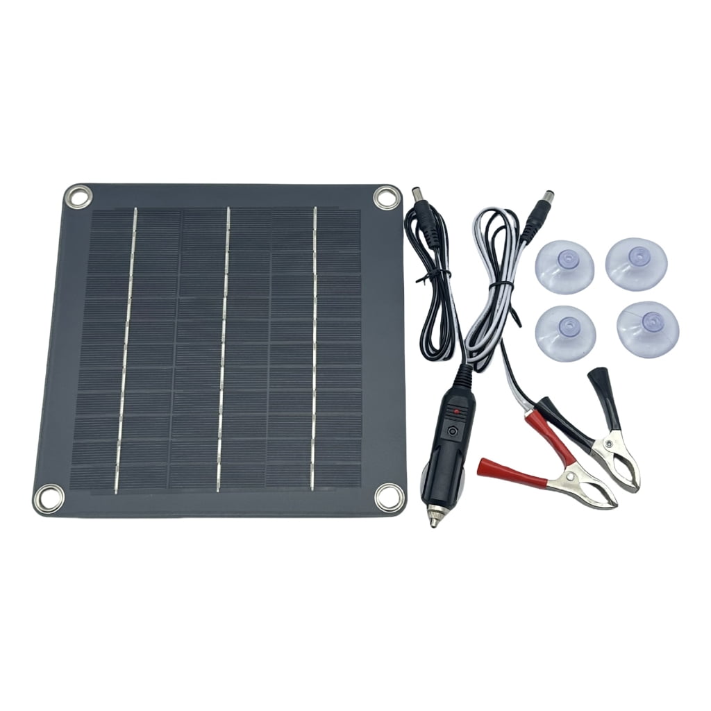 10W 12V Solar Panel Drop Glues Board for Toy Car Battery Power Charger