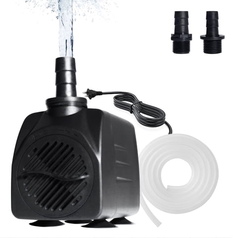 VNEKVA 10W 160GPH Submersible Water Pump for Fish Tanks & Fountains