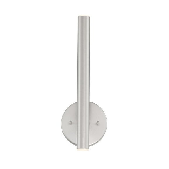 10W 2 Led Wall Sconce In Modern Style 3 Inches Wide By 14 Inches High-Brushed Nickel Finish Z-Lite 917S-Bn-Led