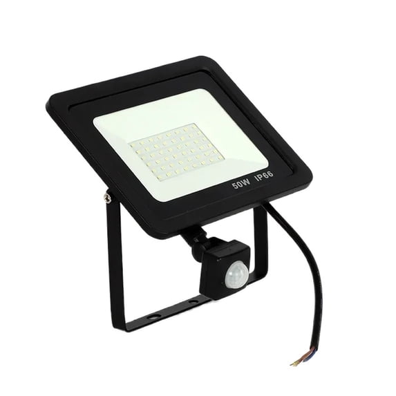 10W 20W 30W 50W 100W Induction Led Flood Light With Adjustable PIR ...