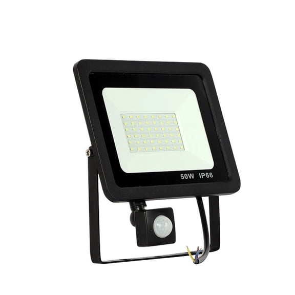 10W 20W 30W 50W 100W Induction Led flood light With Adjustable PIR Sensor 220 floodlight Street Square Outdoor Lighting