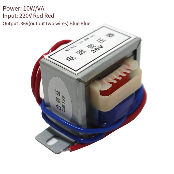 10W Capacity EI Power Transformer Designed for Safe Voltage Conversion from AC Input of 220 Volts to Desired Output Levels