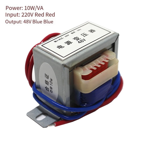 10W Capacity Ei Power Transformer Designed For Safe Voltage Conversion From Ac Input Of 220 Volts To Desired Output Levels