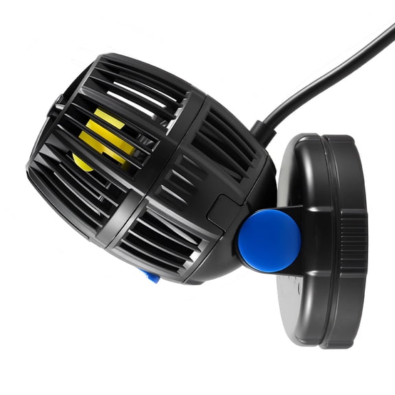 10W DC 24V Aquarium Wave Maker with Controller – Adjustable Flow Powerhead Pump with Magnetic Base – for Saltwater & Freshwater Fish Tanks (Up to 100 Gallon)
