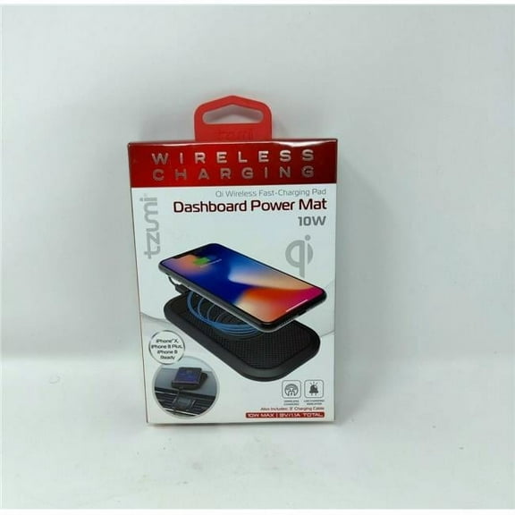 10W Dashboard Power Mat Qi Wireless Charging Pad for iPhone 8, 8 Plus or X