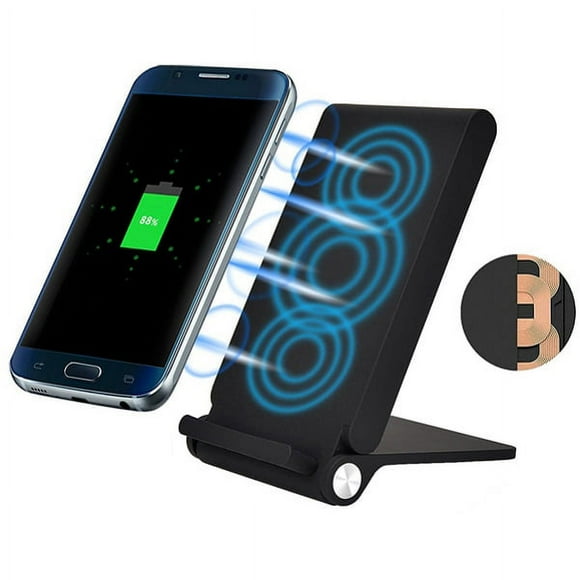 10W Fast Wireless Charger Folding Charging Pad Compatible With BLU Vivo XI Plus - Google Pixel 3 XL - LG V40 ThinQ, V35 ThinQ, Google Nexus 5 4, G4 G3 G2 - Motorola Google Nexus 6, Droid Turbo