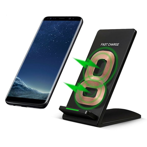 10W Fast Wireless Charger for T-Mobile REVVL 6 PRO 5G Phone - Stand Detachable 2-Coils Charging Pad Slim L8D Compatible With REVVL 6 PRO 5G