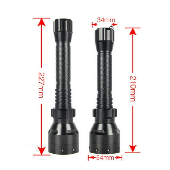 10W Infrared LED Flashlight with 850nm IR for Long Range Night and Outdoor Adventures
