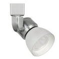 thumbnail image 1 of 10W Integrated LED Track Fixture with Polycarbonate Head, Silver and White- Saltoro Sherpi, 1 of 5