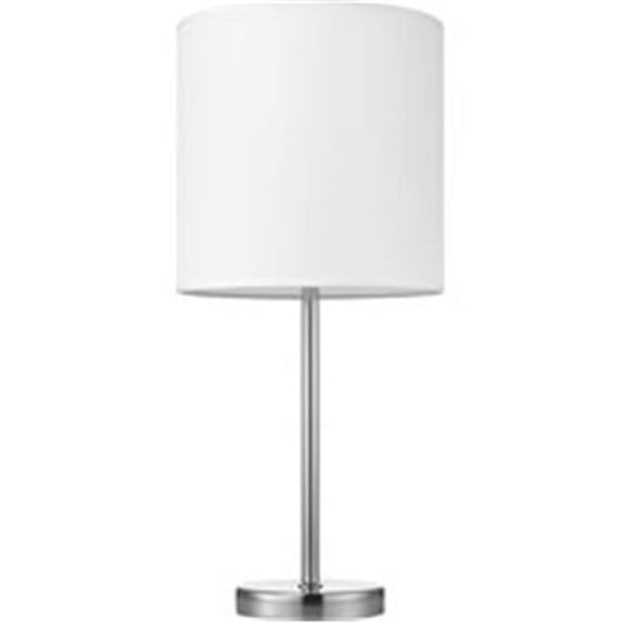 10W LED Bulb Table Lamp, Silver