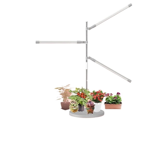 10W LED Grow Light Full Spectrum Plant Growth Light Height Adjustable Dimmable Growing Lamp With Timer For Indoor Plants ,Low Energy