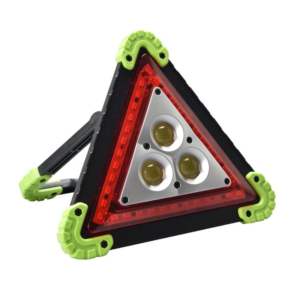 10W LED Triangle Warning Stop Sign Car Breakdown Emergency Safety Light