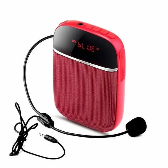 10W Mini Fashion Bluetooth Wireless Microphone Guide Headset Lecture Dedicated Portable Amplifier ,Loud Volume