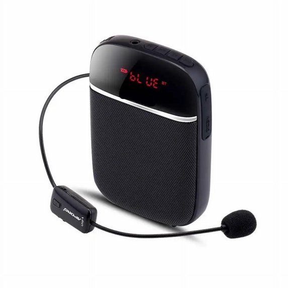 10W Mini Fashion Bluetooth Wireless Microphone Guide Headset Lecture Dedicated Portable Amplifier ,Loud Volume