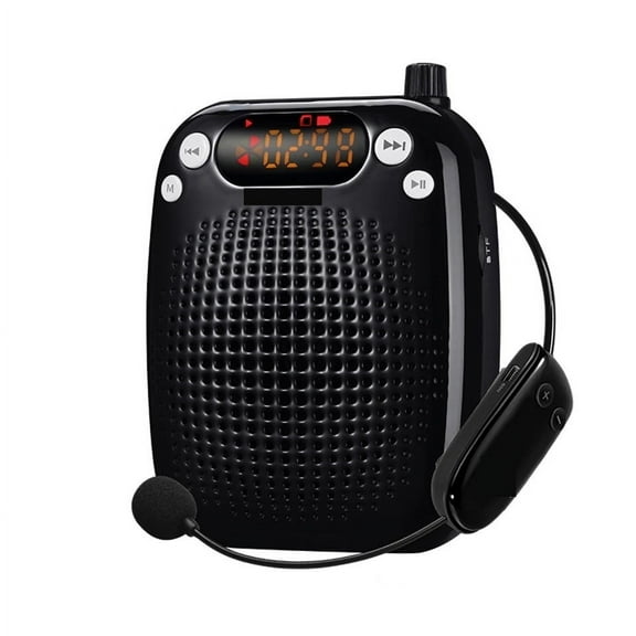 10W Portable Voice Amplifier Wireless Microphone HiFi Mini Speaker ,Crystal-Clear Sound