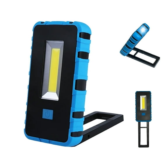 D.FAMILY Portable Work Light,10W,1000LM 3-Mode LED Flashlight with Carabiner,2200mAh