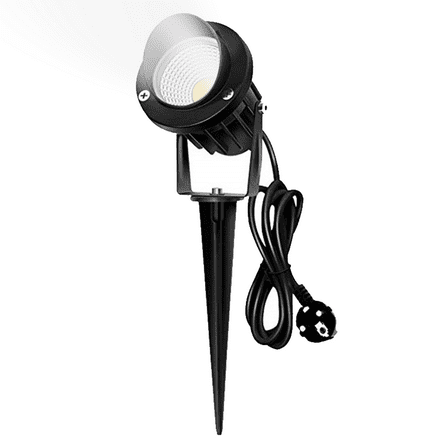 10W RGB Ground Light Colorful Remote Control Flood Spotlight Landscape Lawn Light