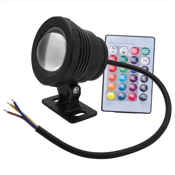 10W RGB LED Lamps Underwater Light Waterproof For Outdoor Garden Spotlight AC/DC 12V