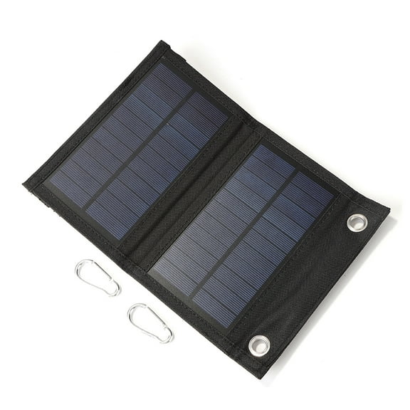 10W Solar Foldable Solar Panel Solar Cells Pack Waterproof Hiking Camping Gear Sunpowered