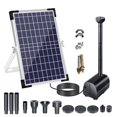 thumbnail image 1 of 10W Solar Garden Fountain Water Pump Bird Bath Fountain Outdoor Solar Fountain, 1 of 10