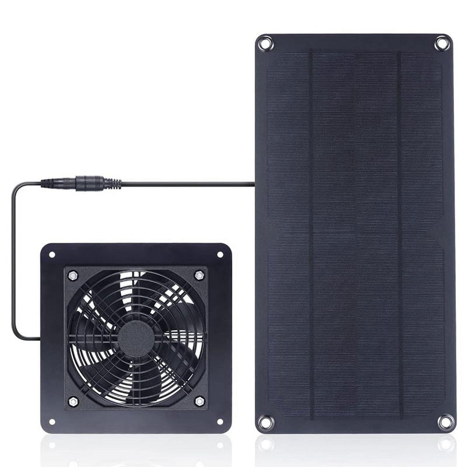 10W Solar Powered Fan,Solar Vent Exhaust Fan High Speed Air Flow