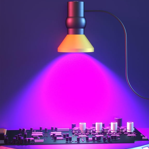 10W UV LED Lamp for Adhesive Curing USB Powered 395nm Wavelength 6 Second Cure Time