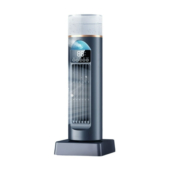 10W Ultra-Low Power Consumption Tower Fan, 37Cm Space-Saving Design With Humidification Function, Ideal For Dorm Office Home All Night Cooling