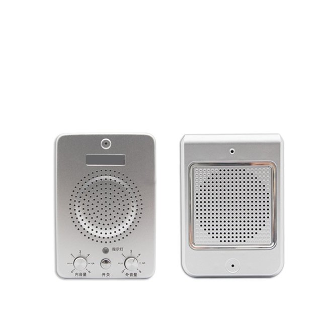 10W Window Twoway Walkietalkie Bank Hospital Station Counter Builtin