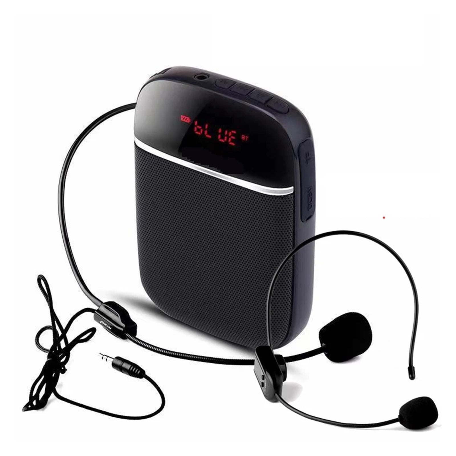 10W Wired/UHF Wireless Mini Fashion Microphone Guide Headset Teaching Lecture Dedicated Portable Amplifier ,Powerful Voice Amplifier