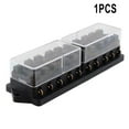 thumbnail image 1 of 10Way Fuse Box For Standard Blade Fuses Holder Ato / Block 12V Or 24V Car Or Hgv, 1 of 6