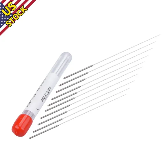 10X 0.4Mm Drill Bit For Extruder Reprap 3D Printer Nozzle Cleaning Tools