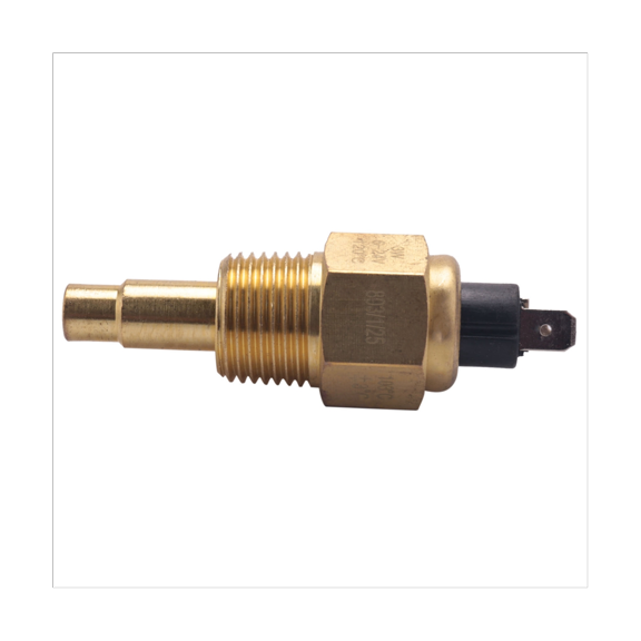 10X 1/2 Npt 21mm Thread Engine Oil Temperature Sensor Water Temperature Sensor for Generator Set,10 * Water Temperature Sensor,Gold